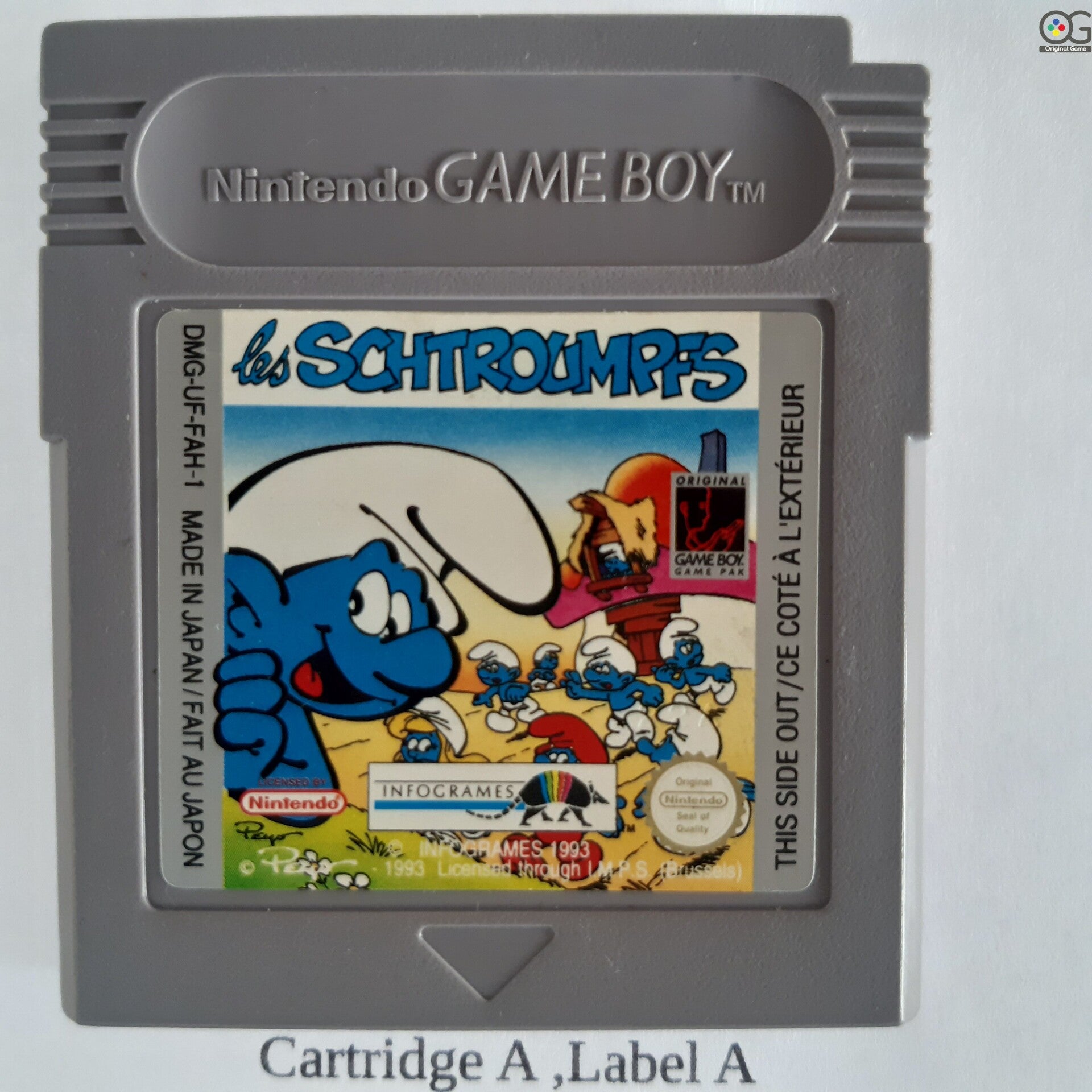 DMG Cartridge: Les Schtroumpfs ( Smurven ) -FAH