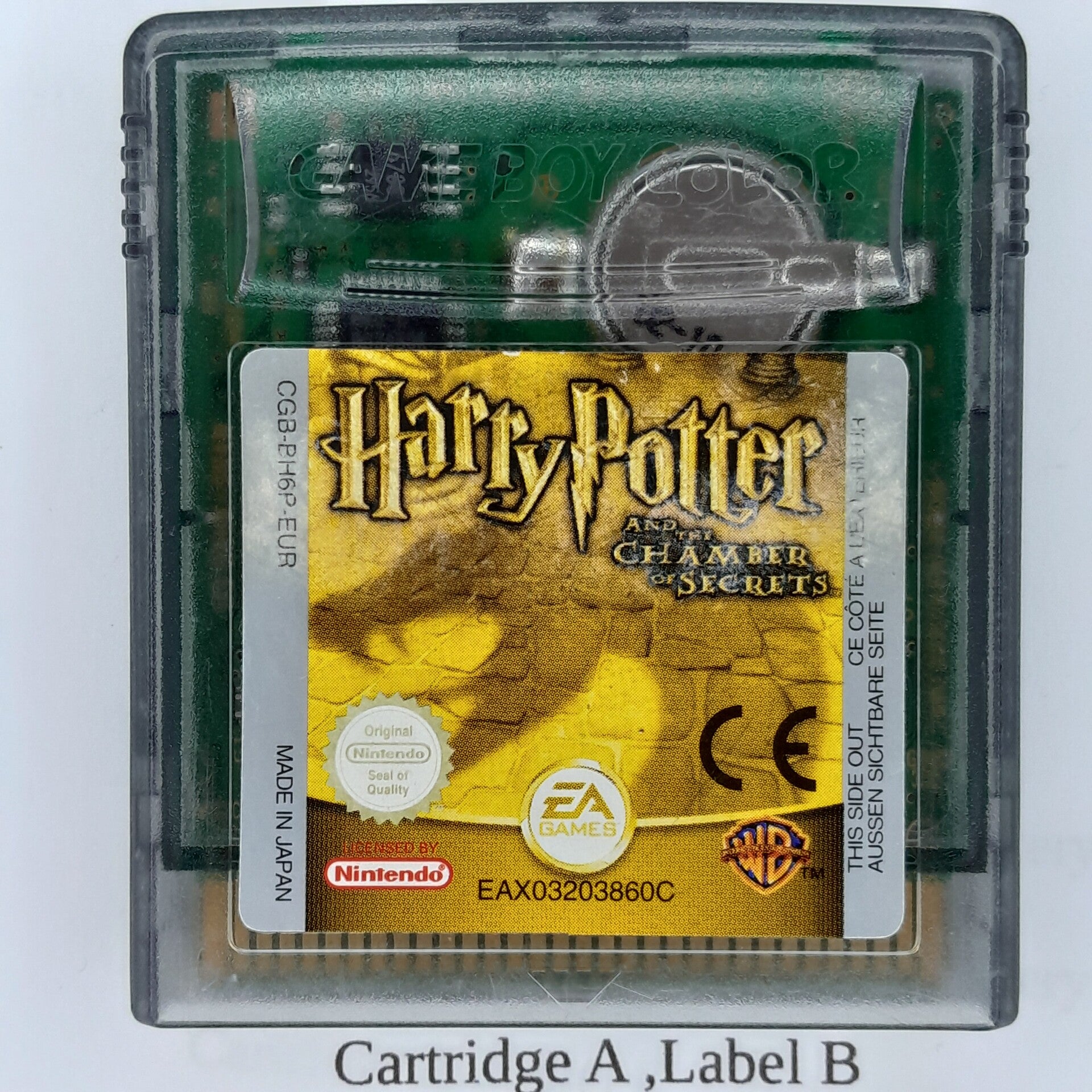 CGB Cartridge: Harry Potter and the Chamber of Secrets