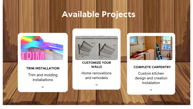 interior trim carpenter near me