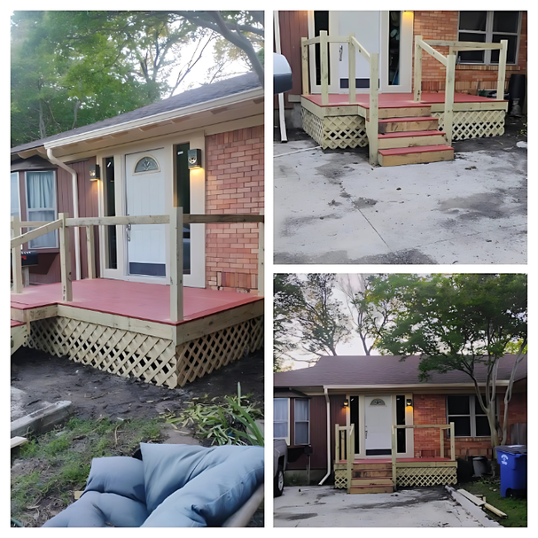 before painting front porch deck in garland texas