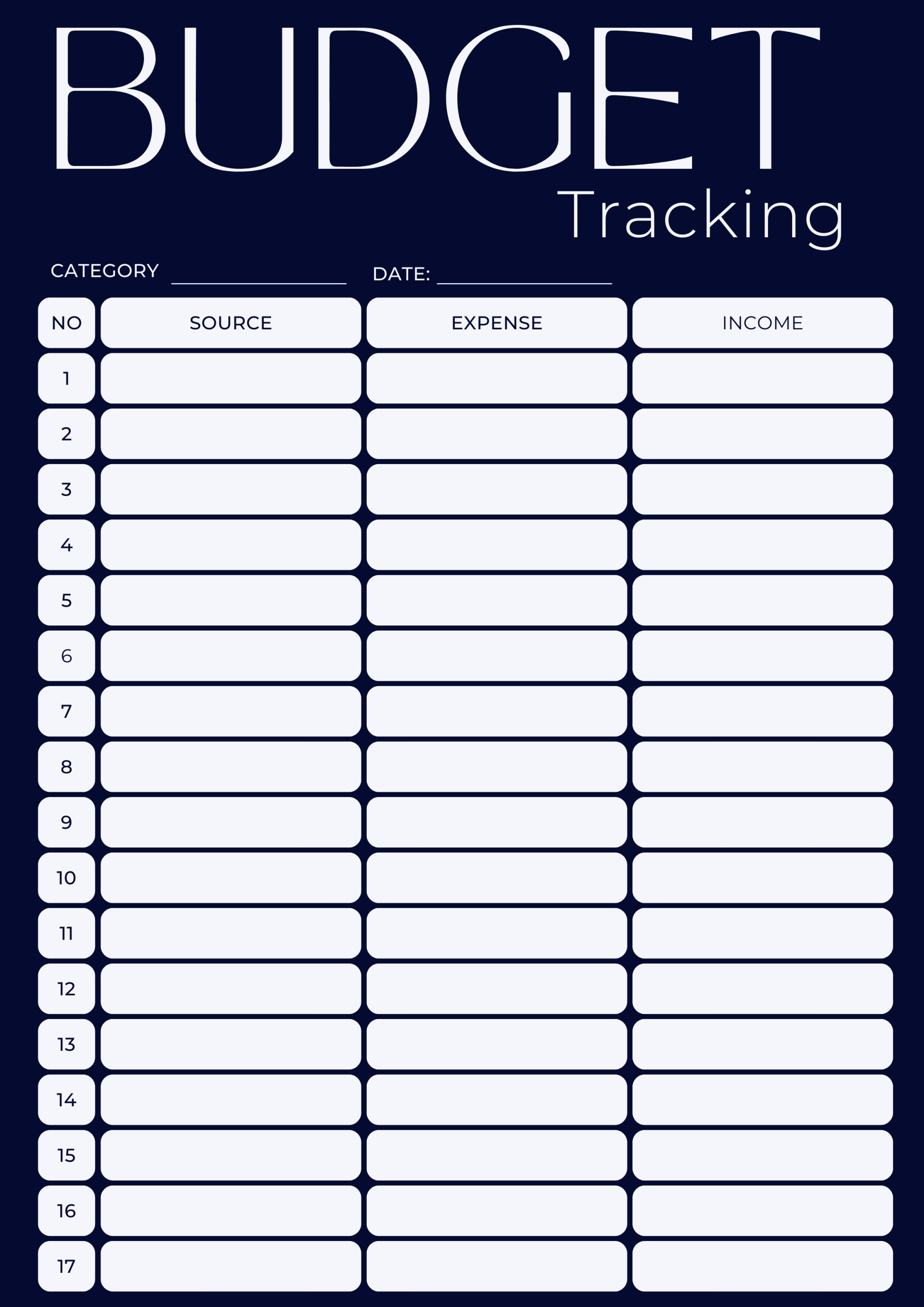 Budget Transaction Sheet.pdf Printable budget worksheet pdf | House Painting Triforce