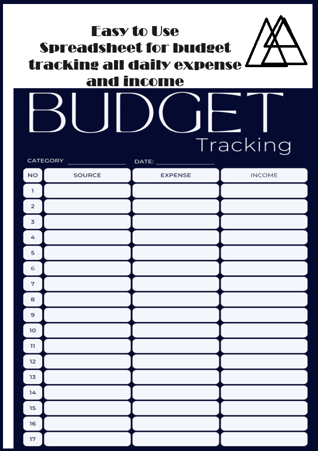 Printable budget worksheet pdf