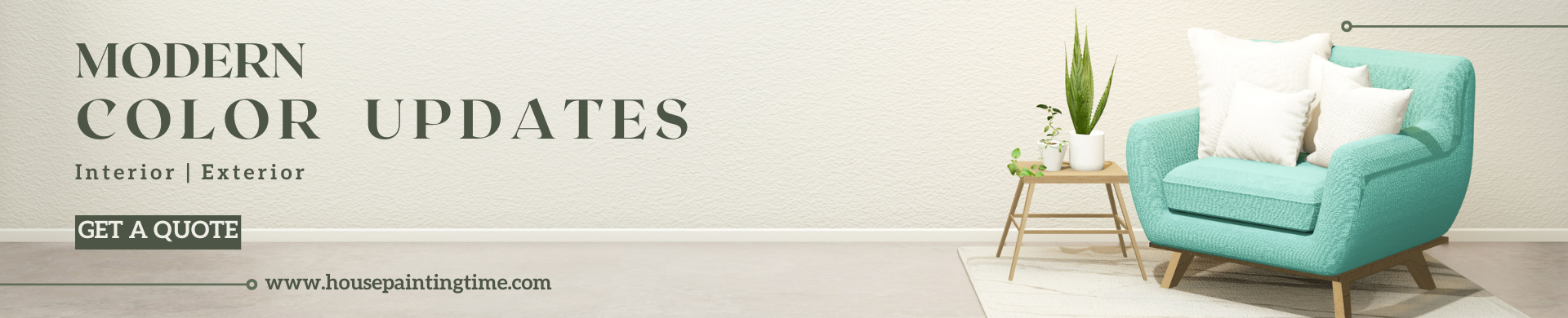 modern color updates, banner