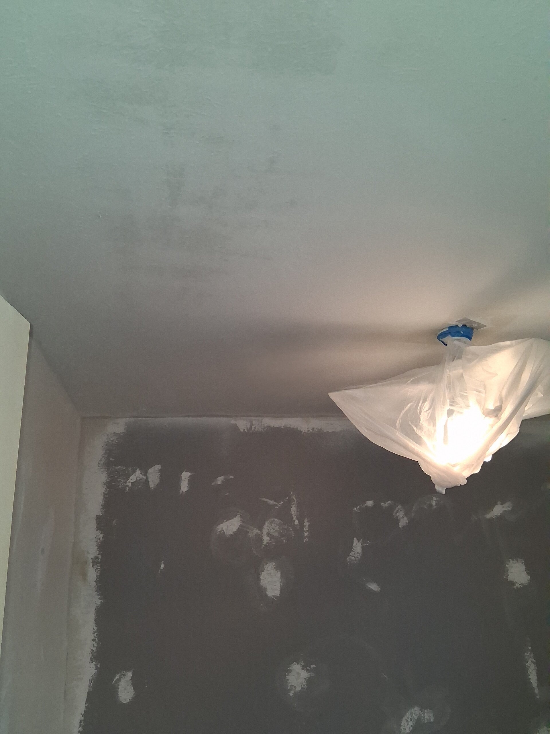 drywall texture repair on walls