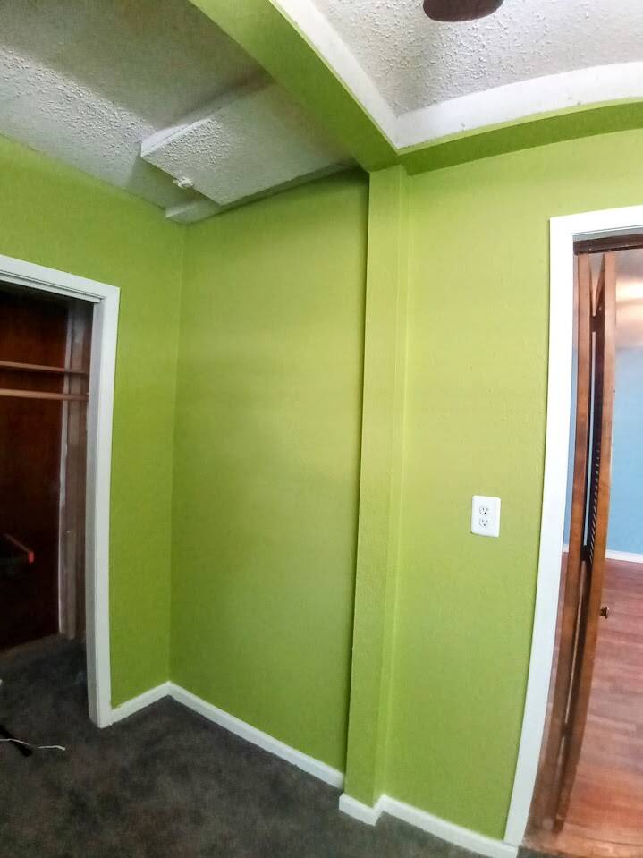 colorful interior painting project