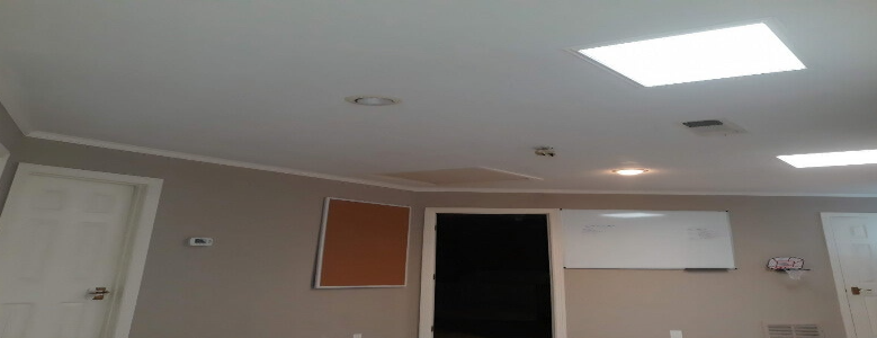 ceiling restored after our professional house painting services