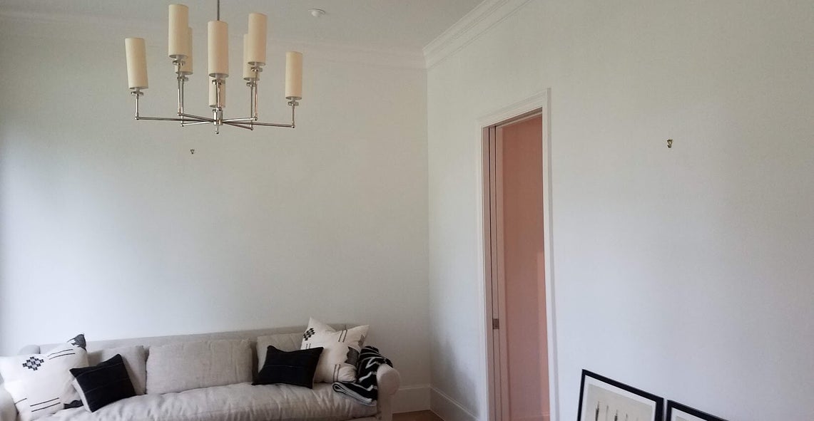 interior walls, after a fresh painting service done by house painting triforce in Highland park texas