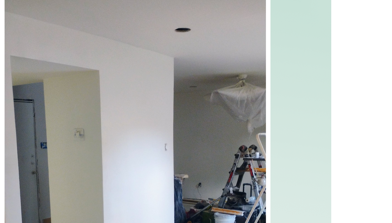 interior painting renovations, vinyl flooring covered