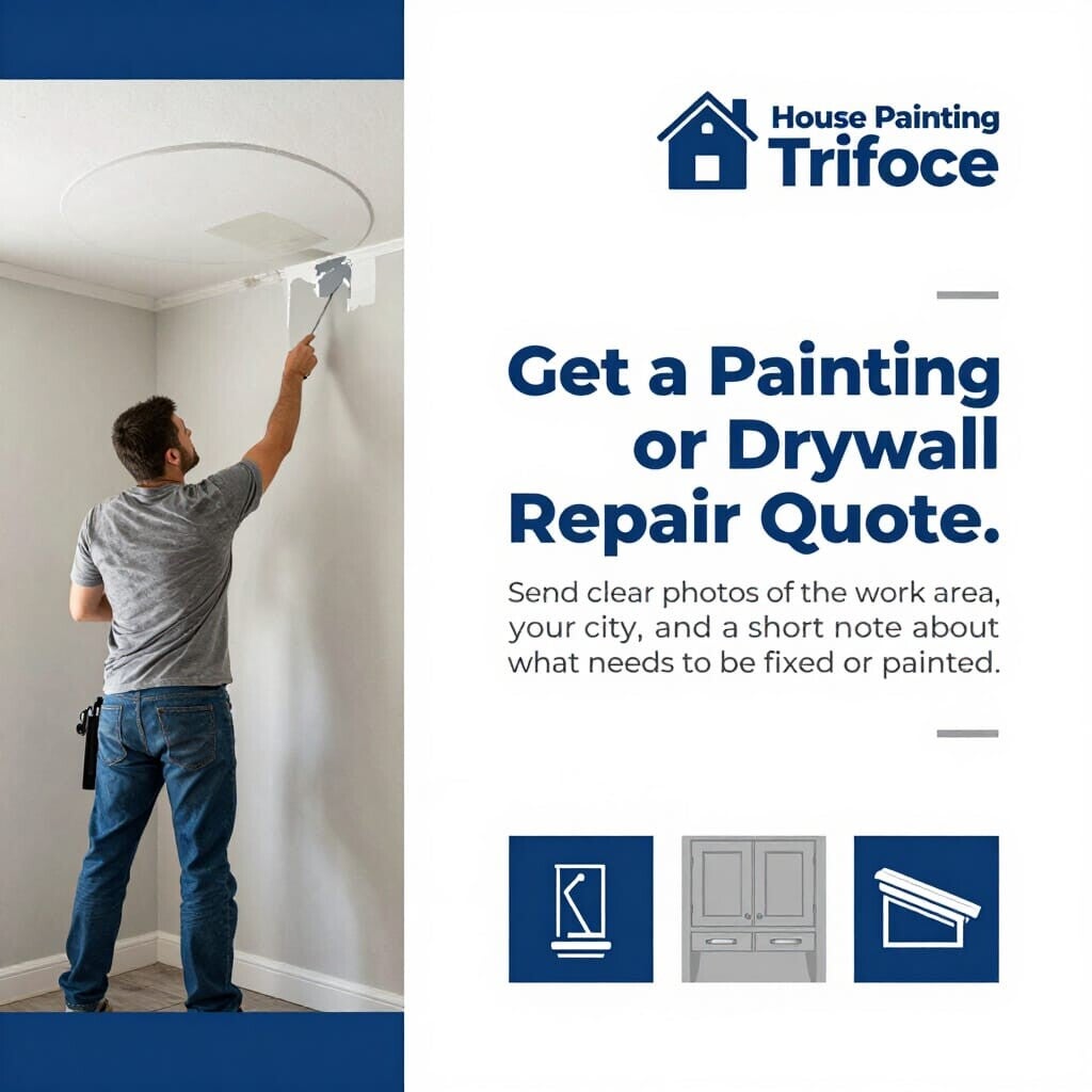 get a painting or drywall repair quote today