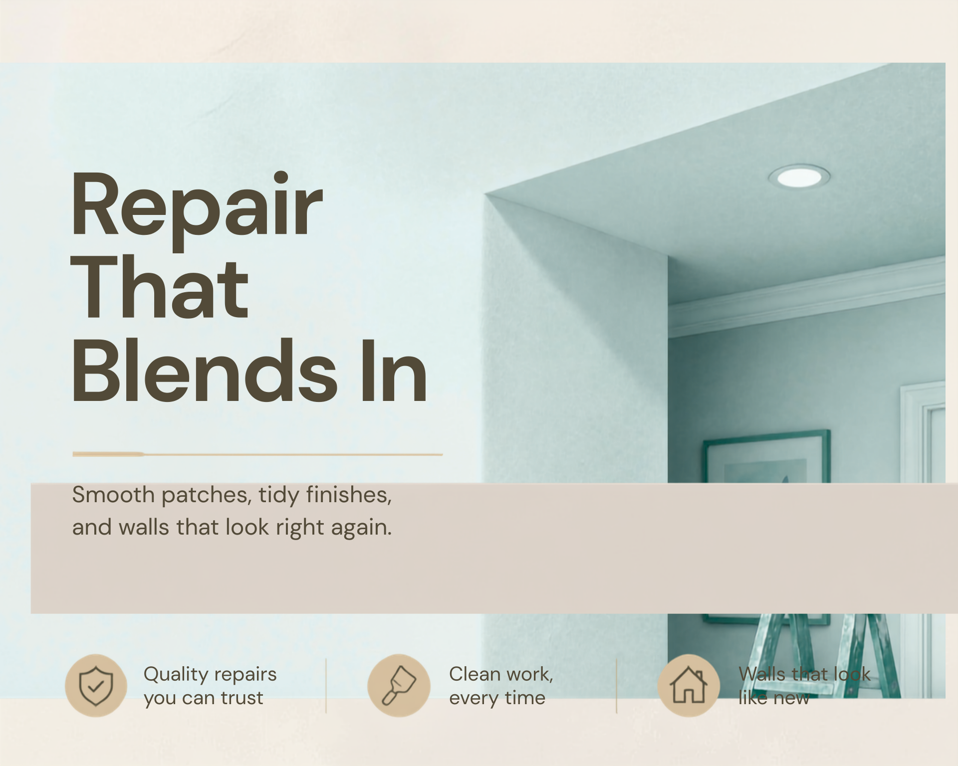repairs that blend in graphic