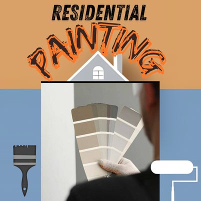 residential painting ad image by house painting triforce