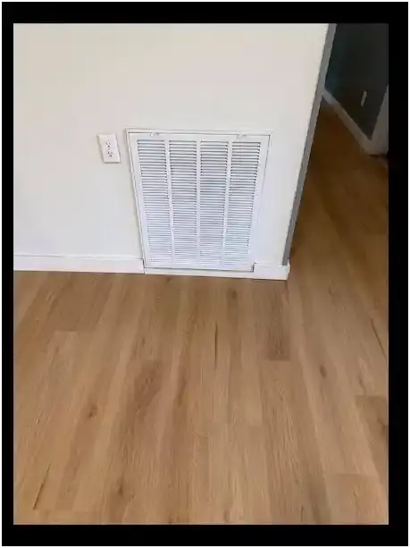 original vent in living room neededfto be relocated