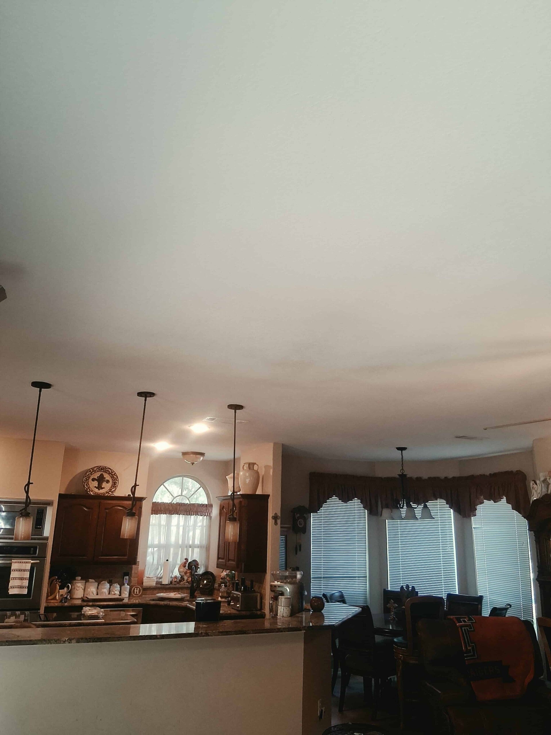 ceiling water damage fixed