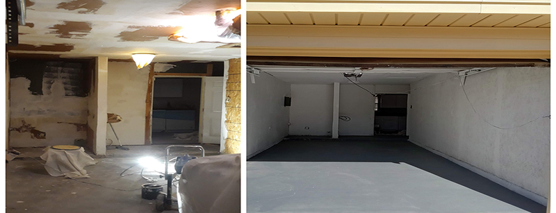 before and after drywal lpainting