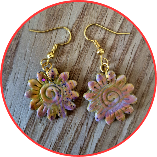 Esmeralda 🌸 Boucles d'oreilles