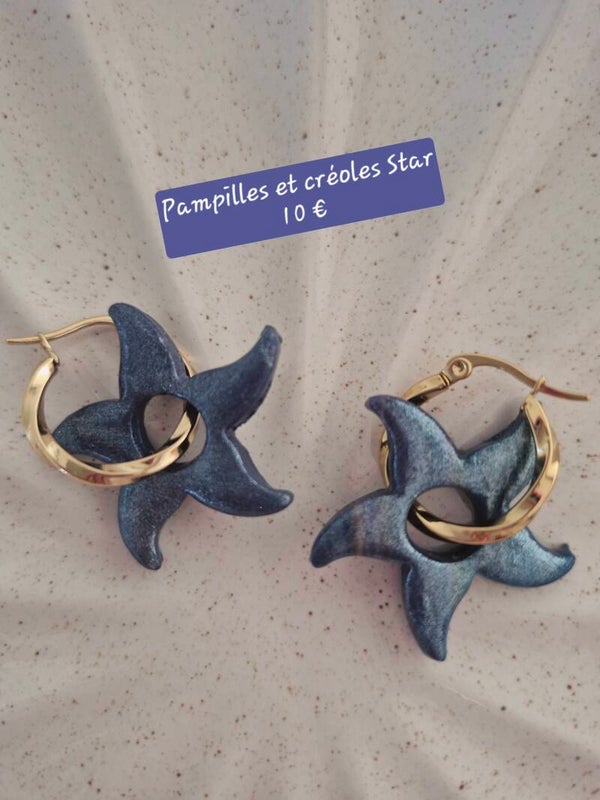 Pampilles et créoles Star 💫✨️