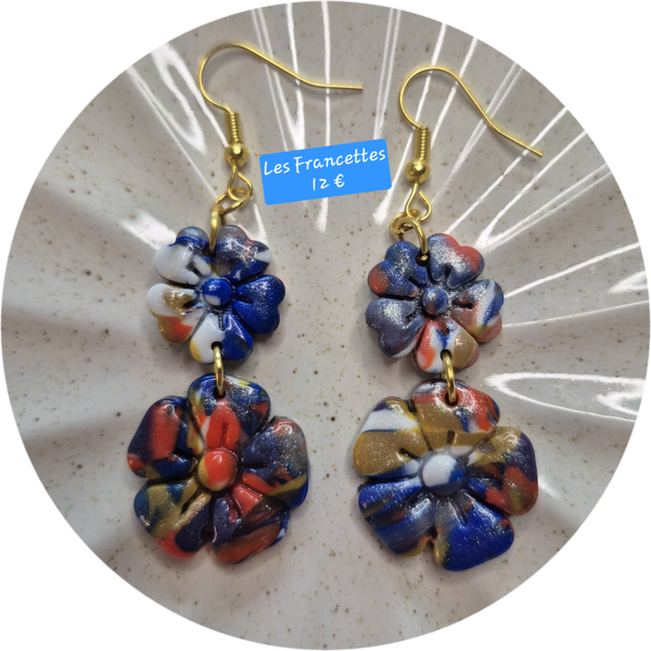 Francette 🇨🇵⚽️ boucles d'oreilles