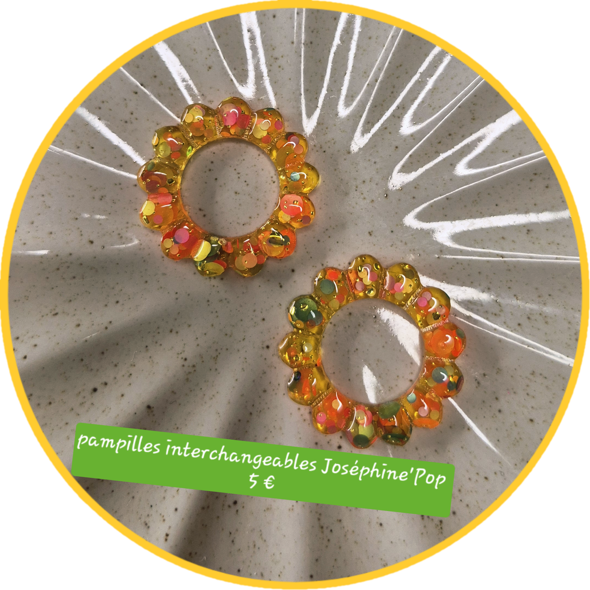 Joséphine'Pop 🌼 pampilles interchangeables