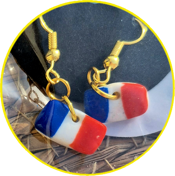 Les Francettes 🇨🇵 boucles d'oreilles