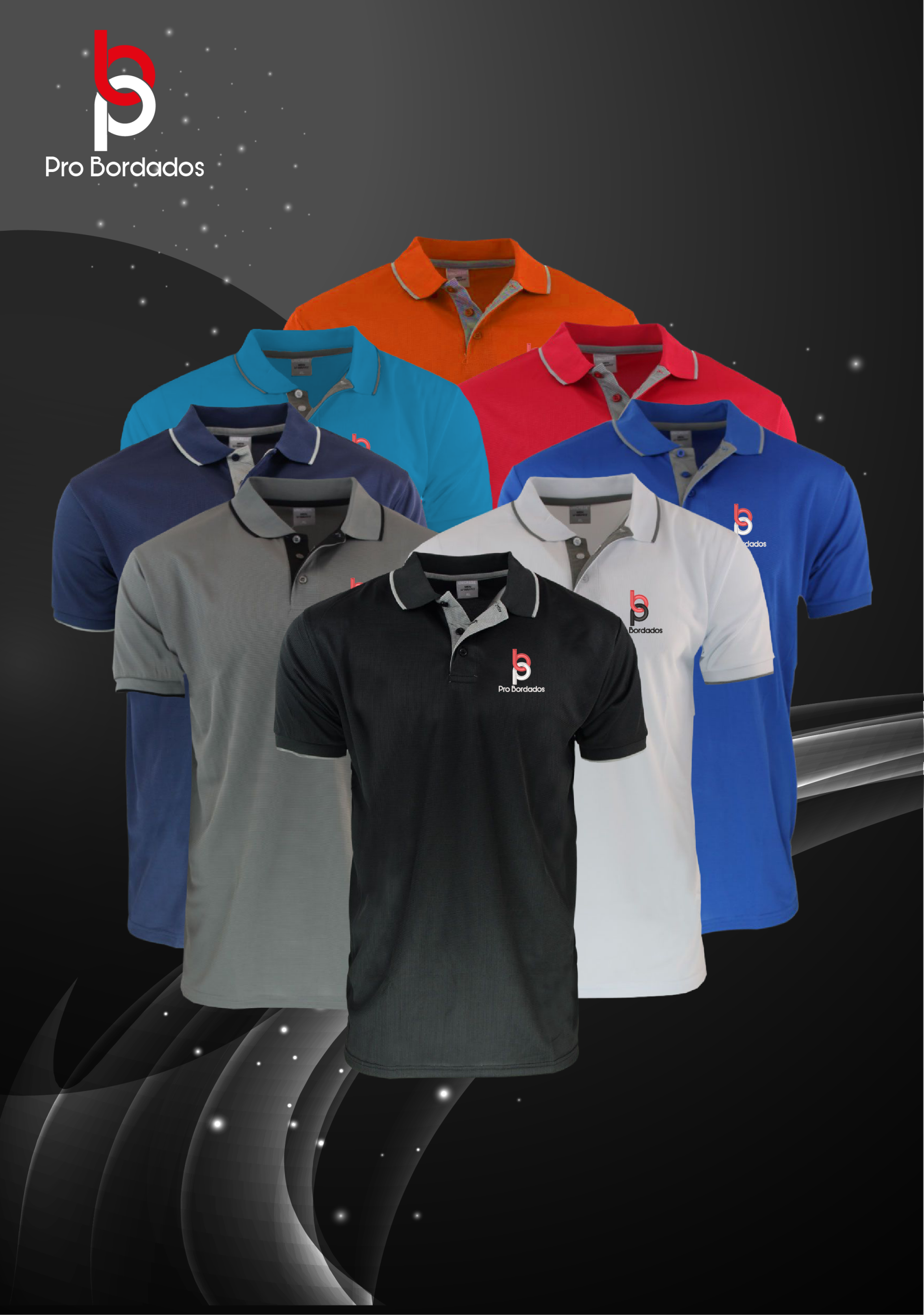 Polo Waffit + Bordado