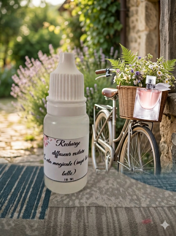 recharge diffuseur voiture la vita magicale (inspi la vie est belle)