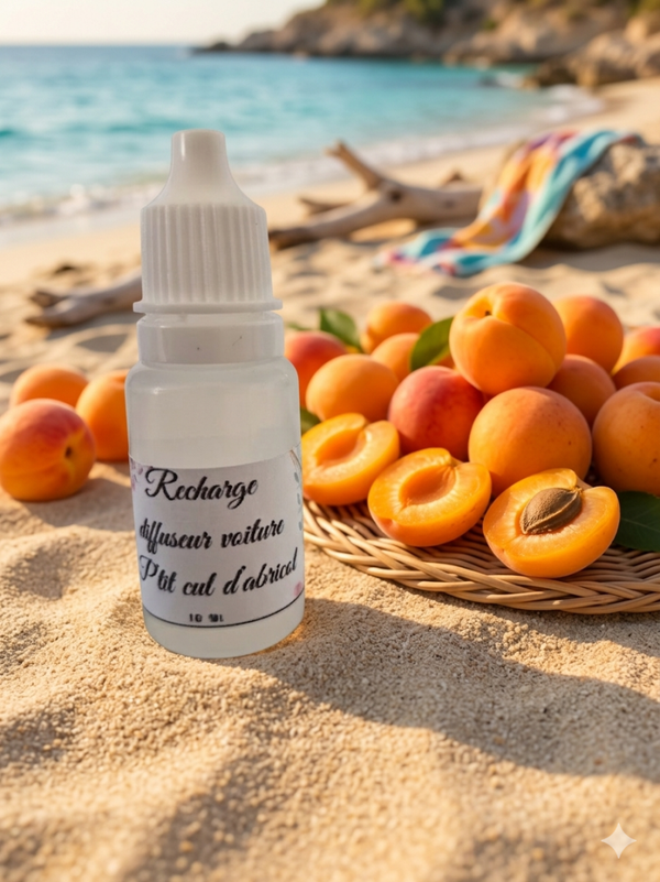 recharge diffuseur voiture p'tit cul d'abricot