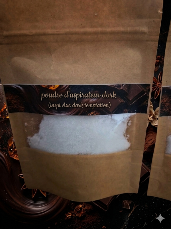 Poudre d'aspirateur inspiration axe d'art temptation