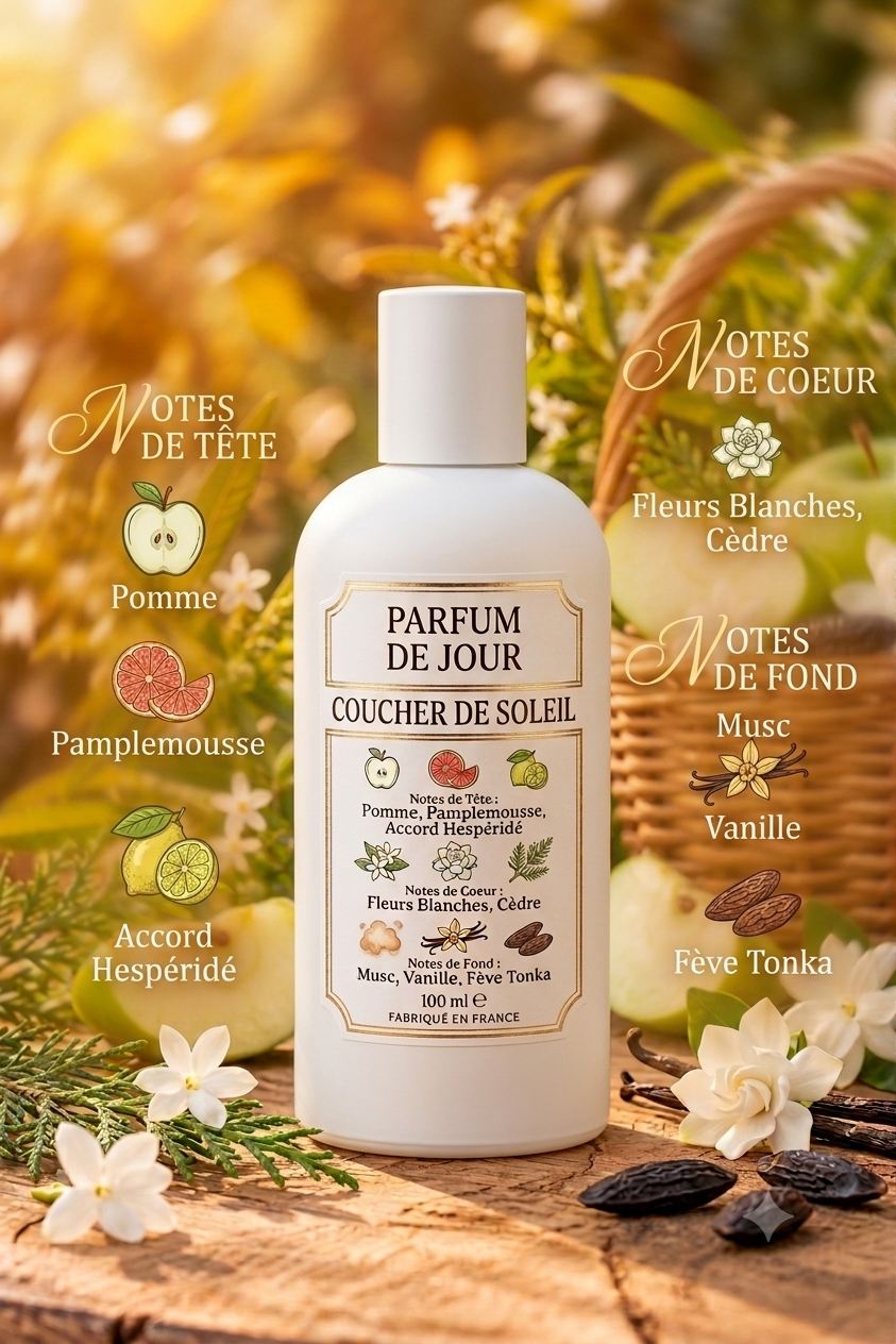 produit sol coucher de soleil
