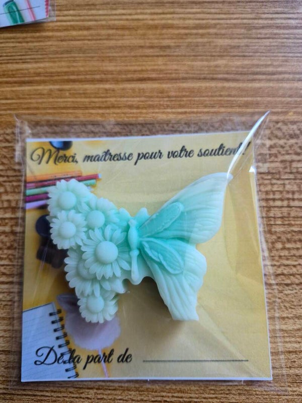 Carte papillon senteur funky banana