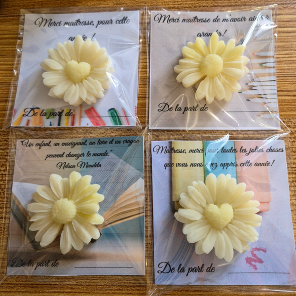 Fondant fleur vanille des îles