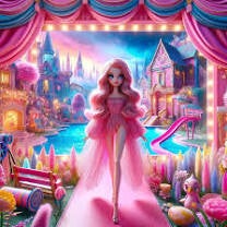 Fondant liquide pinky girl