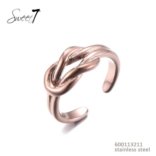 Bronzen knoop Ring