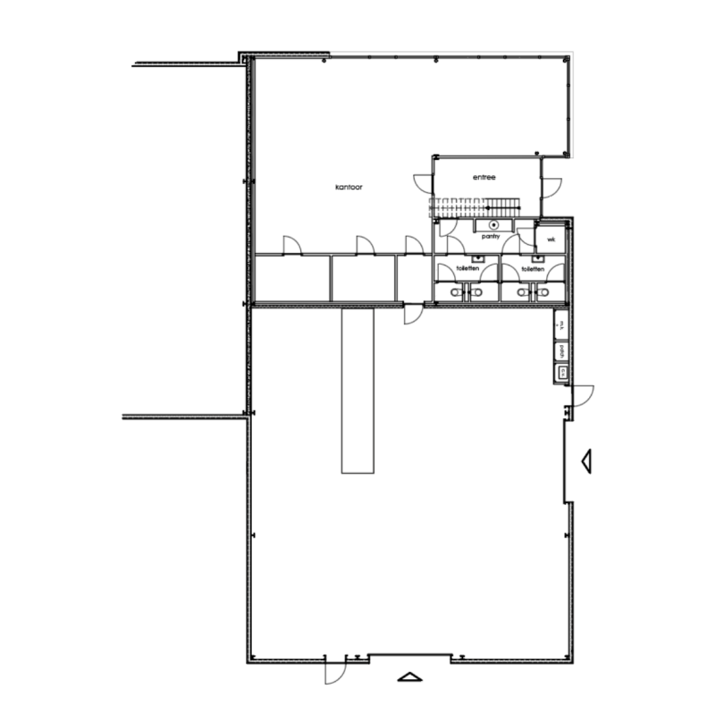 Het aanpassen van een bestaande plattegrond na verbouwing. De Vluchtwegassistent