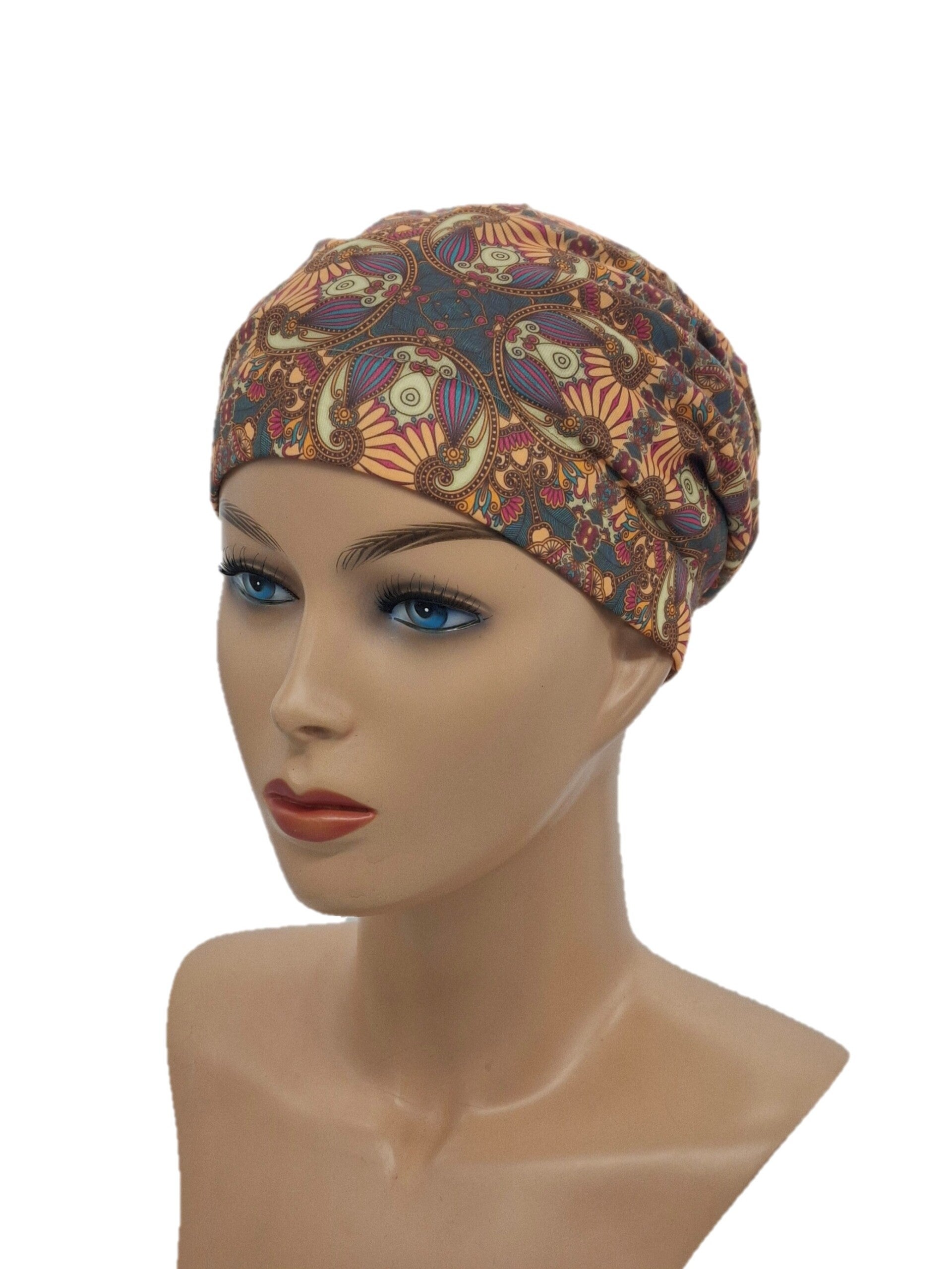 Chemo mutsje Athena - Persian Glow