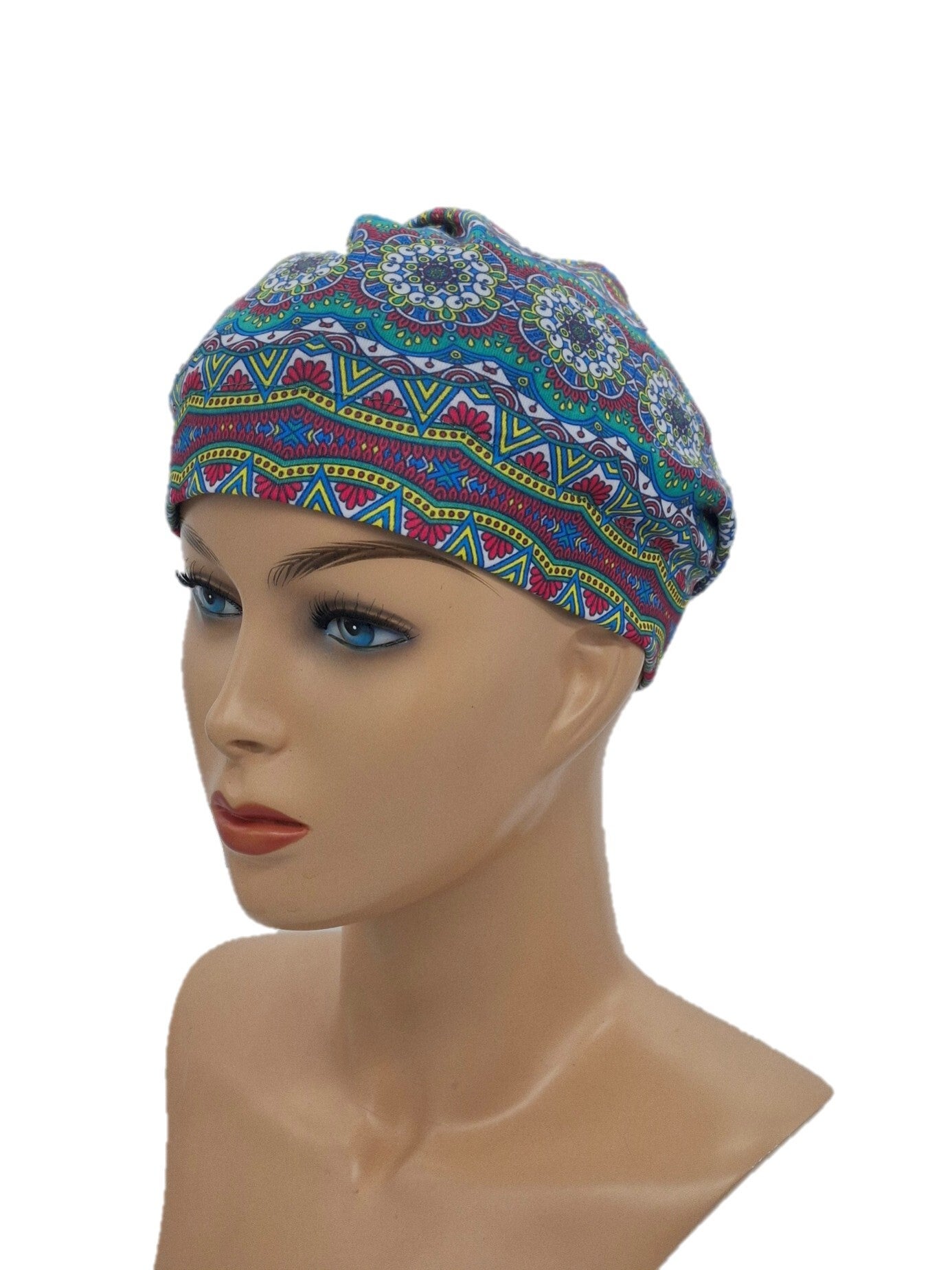 Chemo mutsje Athena - Sunny Bloom