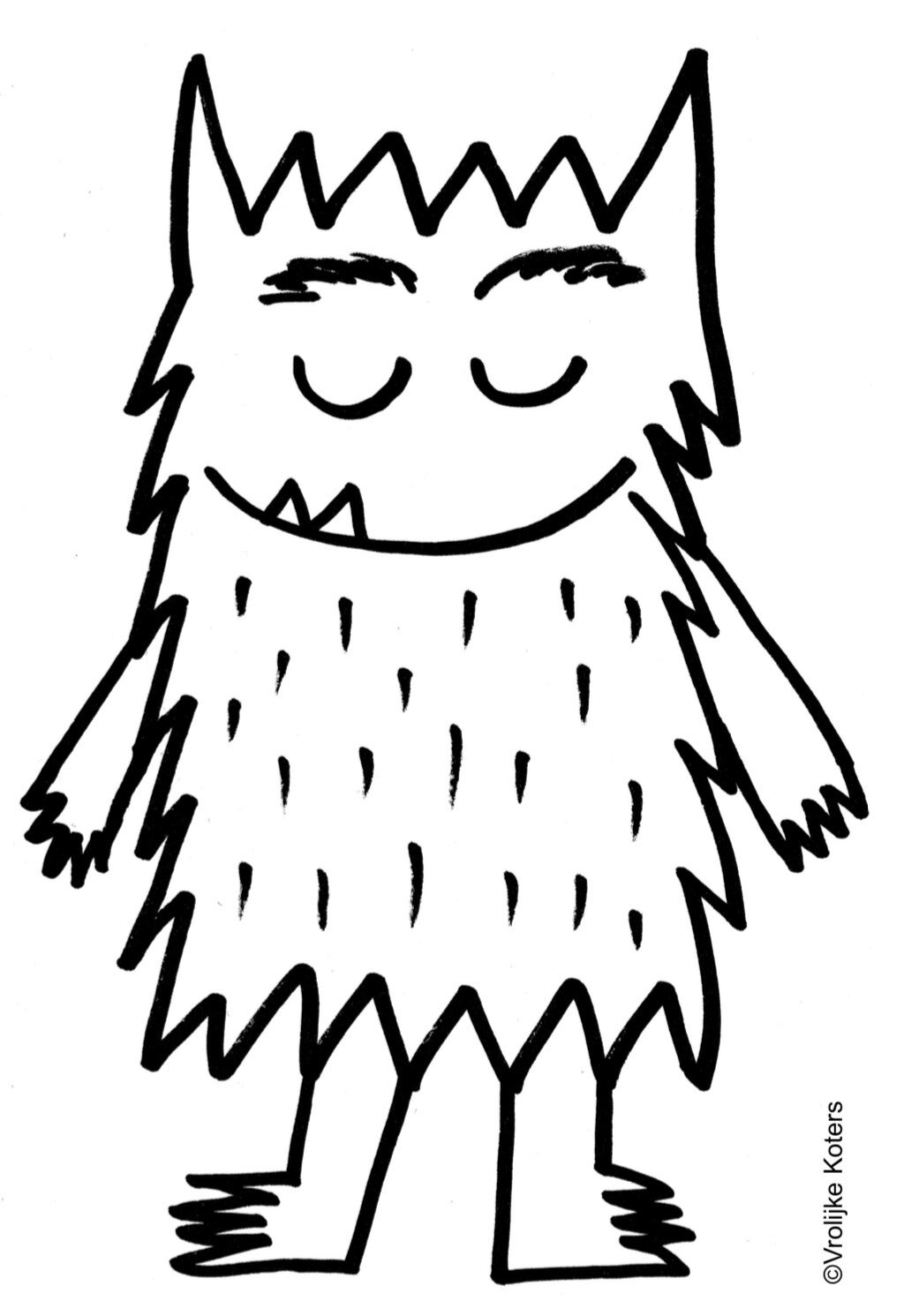 Kleurenmonster Kleurplaten KLEURENMONSTER Vrolijke Koters kleurenmonster-kleurplaten-kleurenmonster-vrolijke-koters