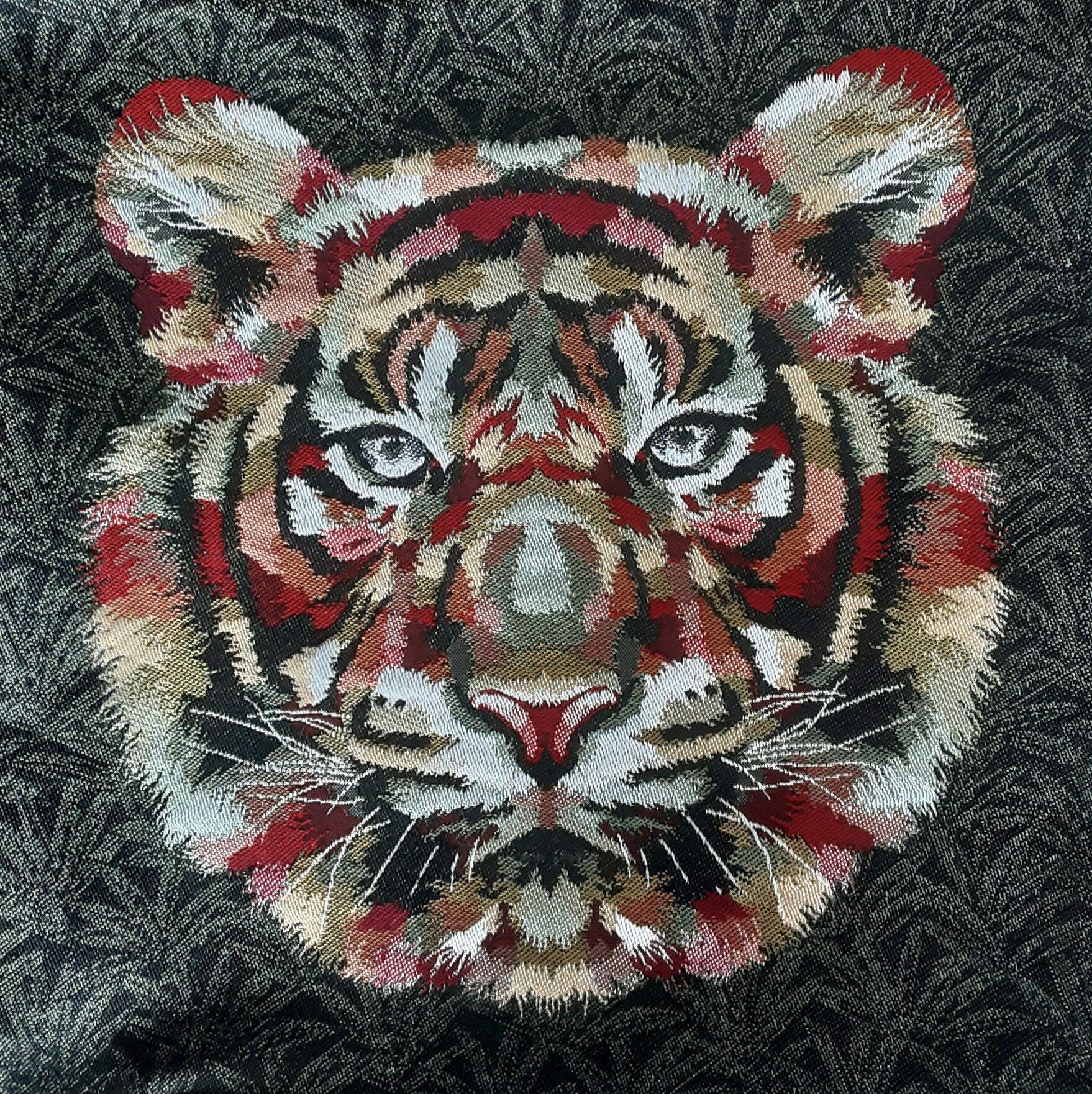 Sierkussen Tijger Groen