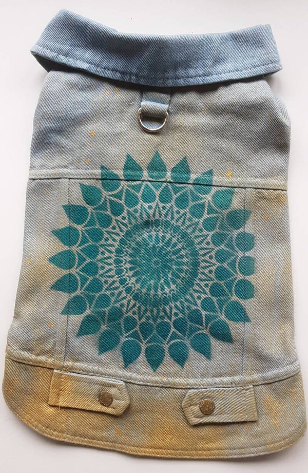 Gerestyled Jeansjasje voor je Hond , Maat L /7