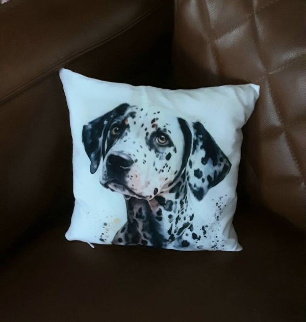Sierkussen Dalmatiër,  30x30 cm
