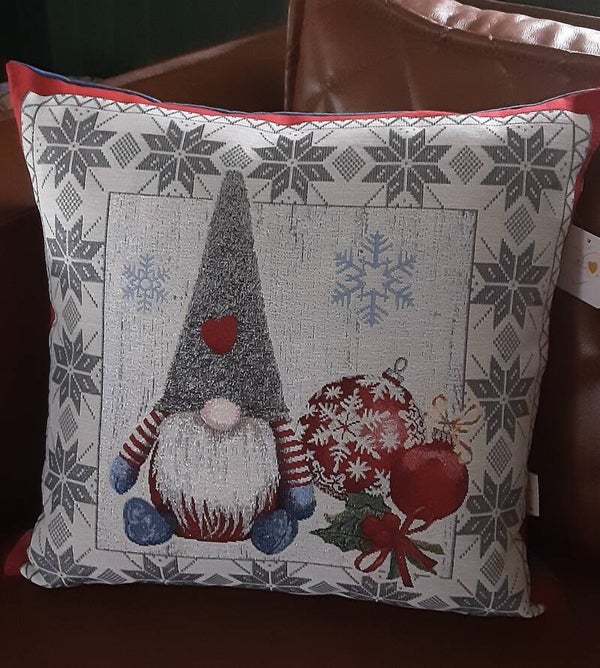 Sierkussen Kerstkabouter