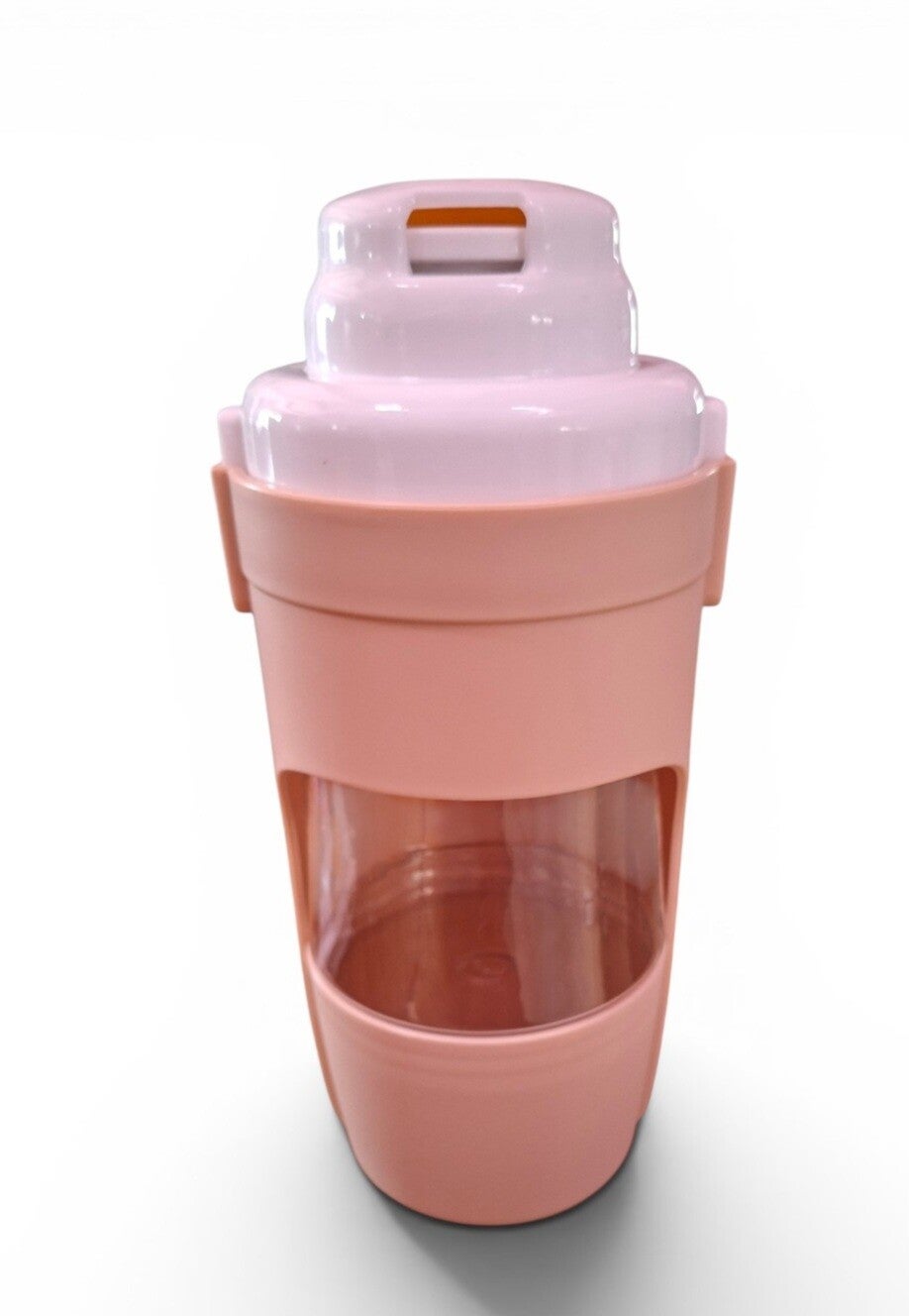Handige drinkfles voor honden/Zalm. Ideaal voor onderweg