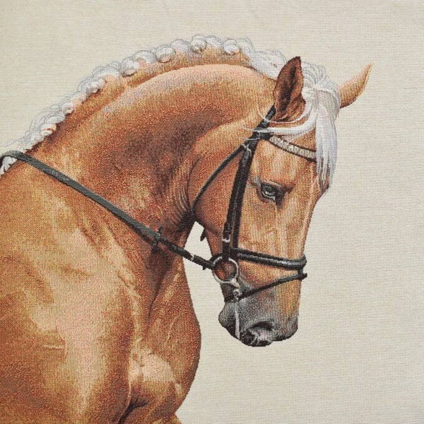 Sierkussen Lichtbruin Paard