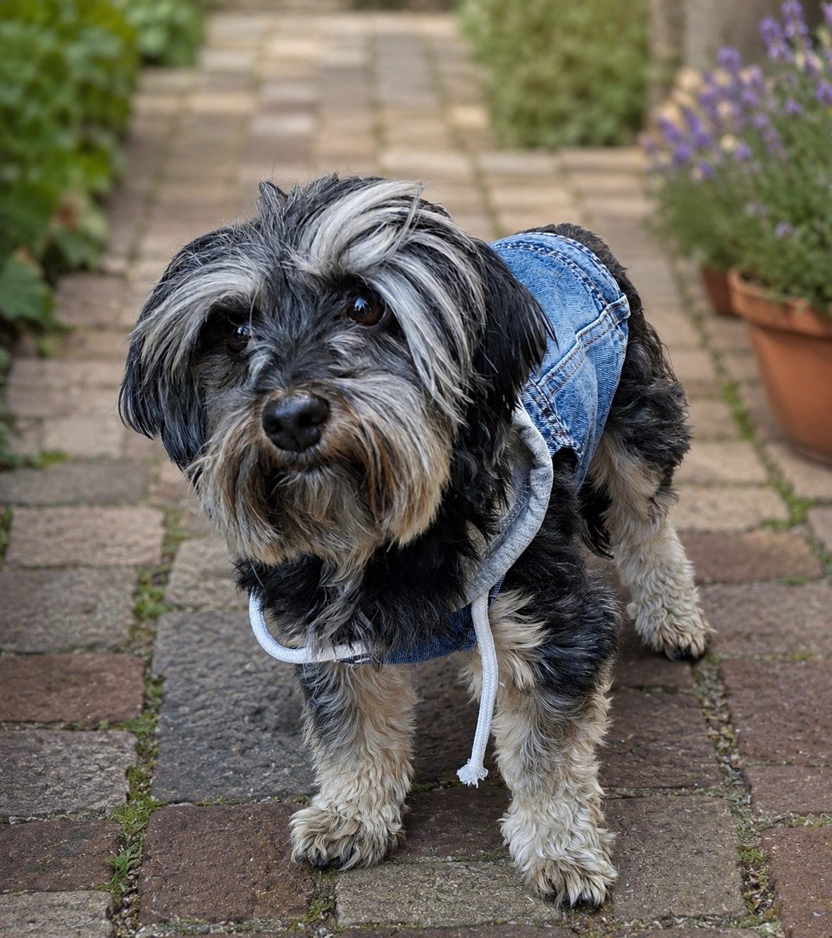 Jeans jasje voor je hond