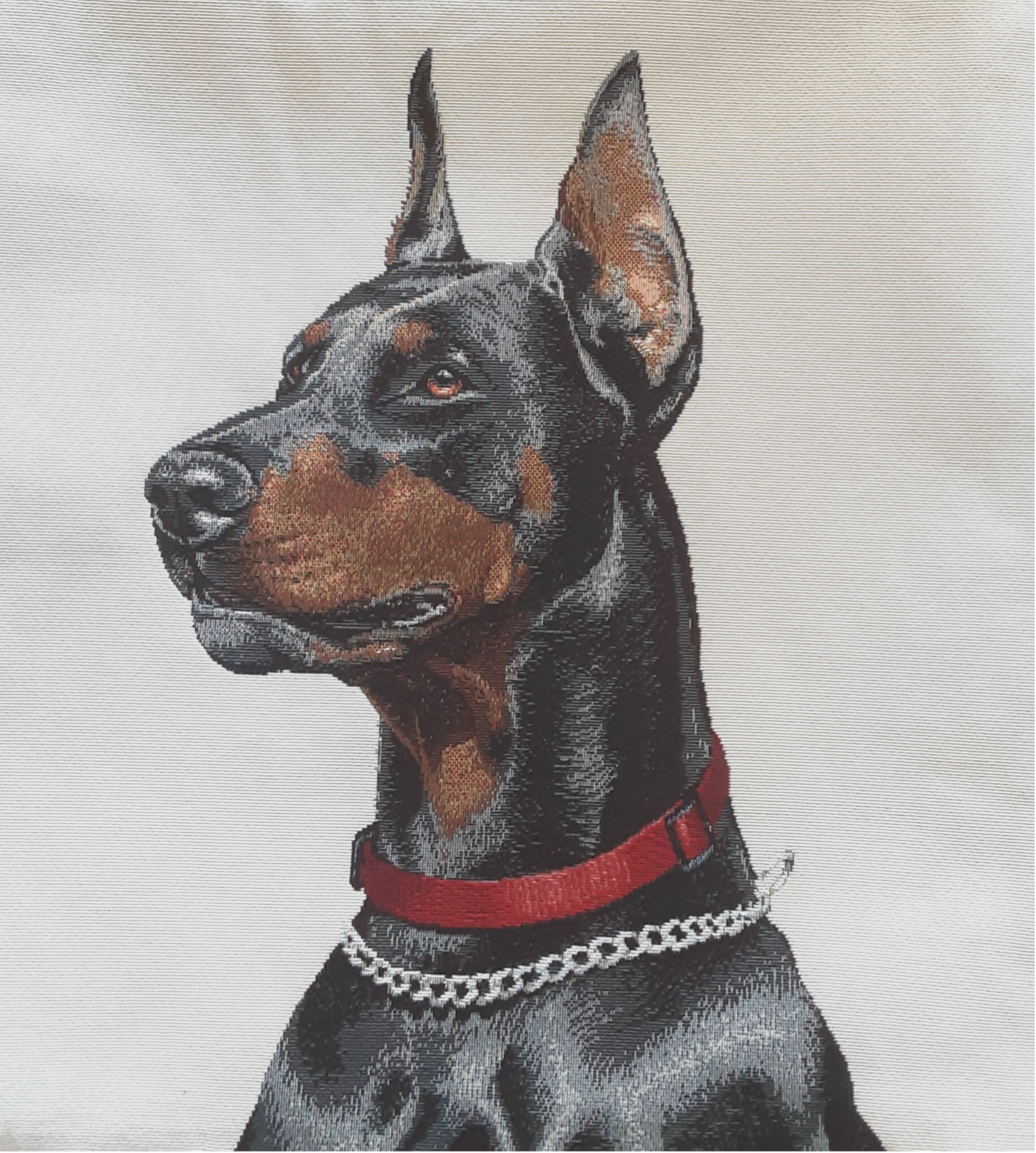Sierkussen Dobermann