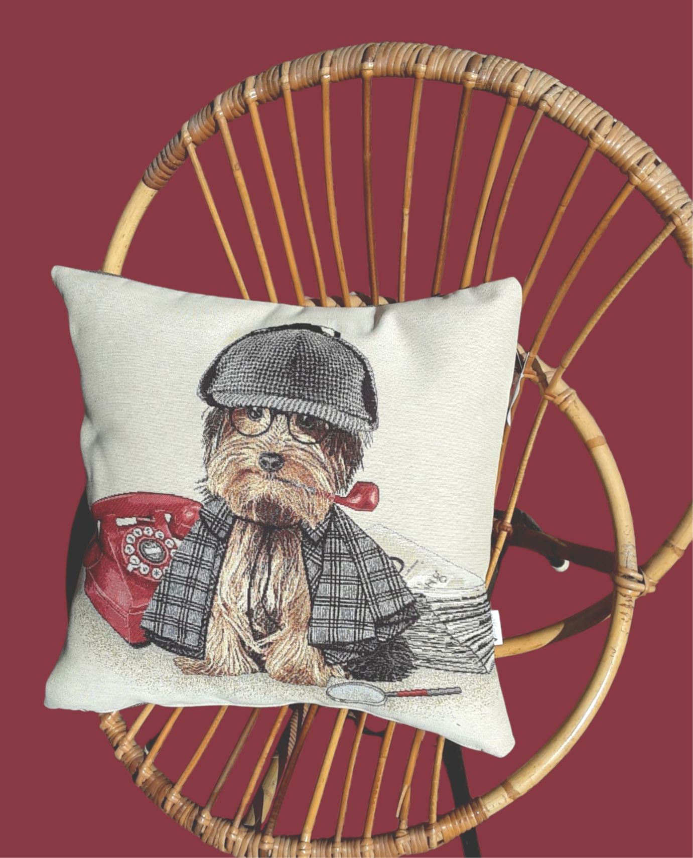 Sierkussen Yorkshire Terriër Detective