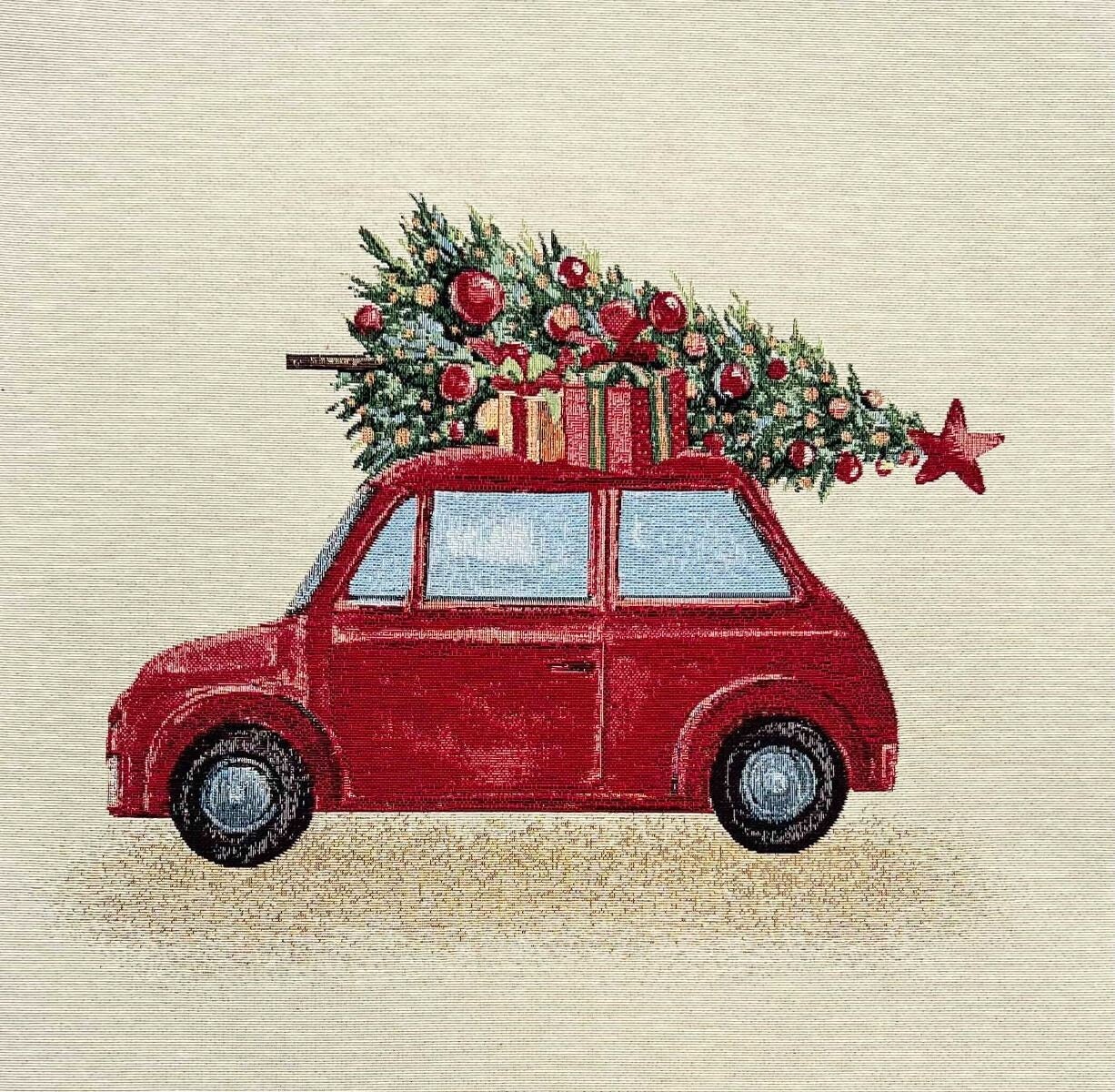 Sierkussen Oldtimer, Kerst