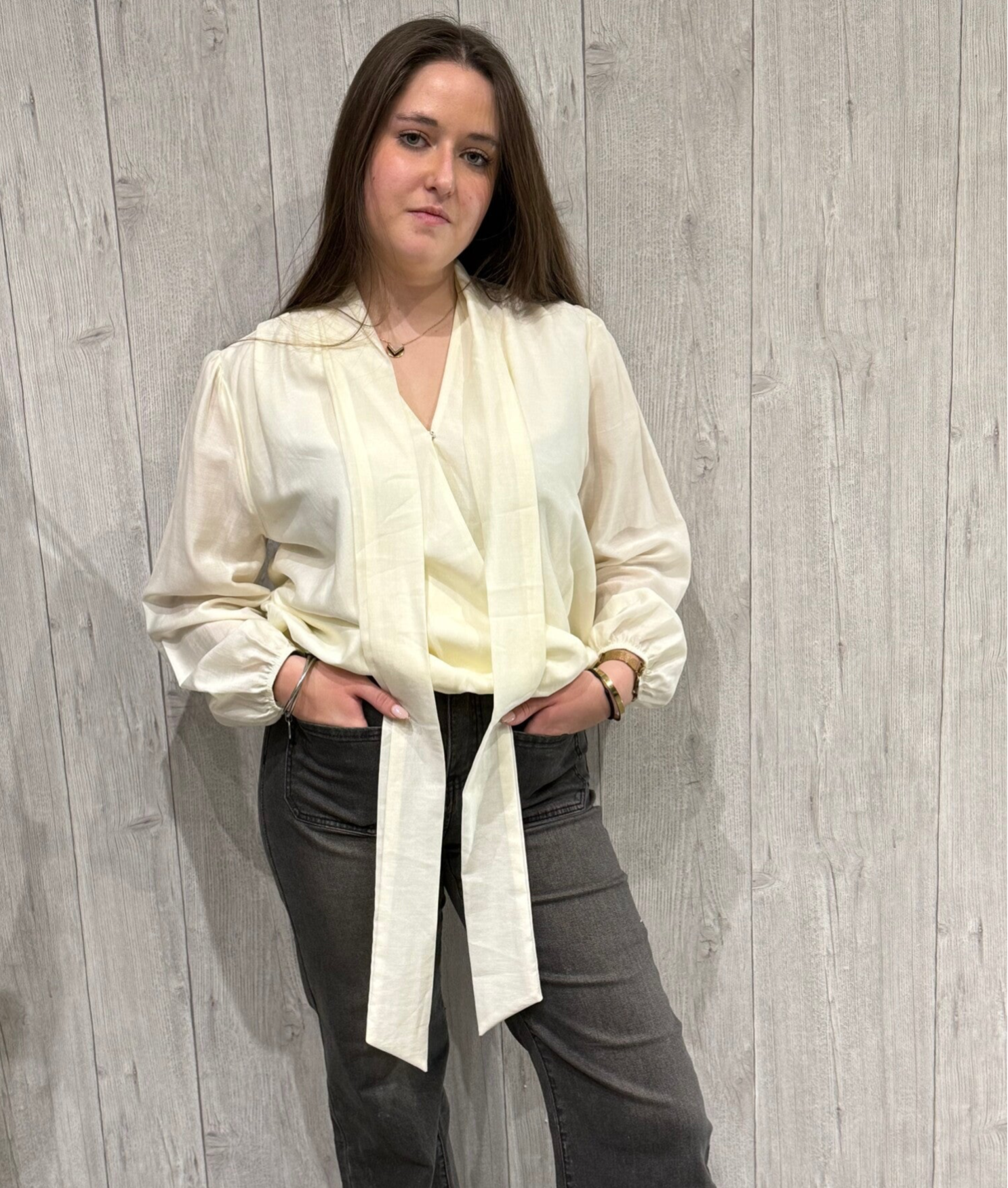 Blouse blanche