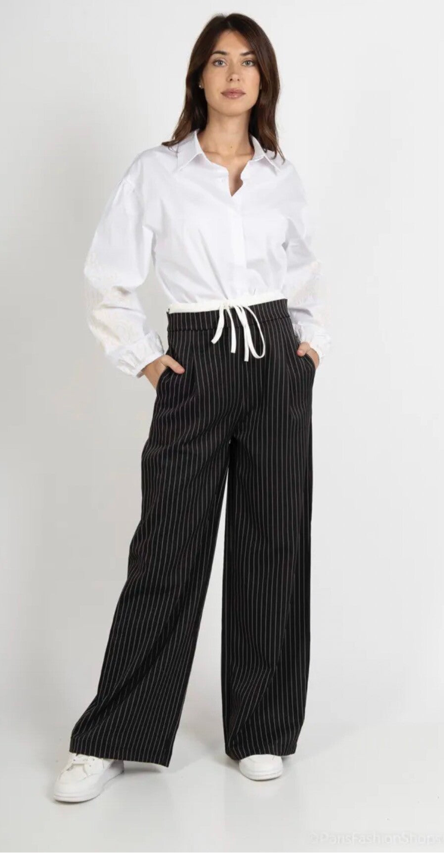 Pantalon à rayures