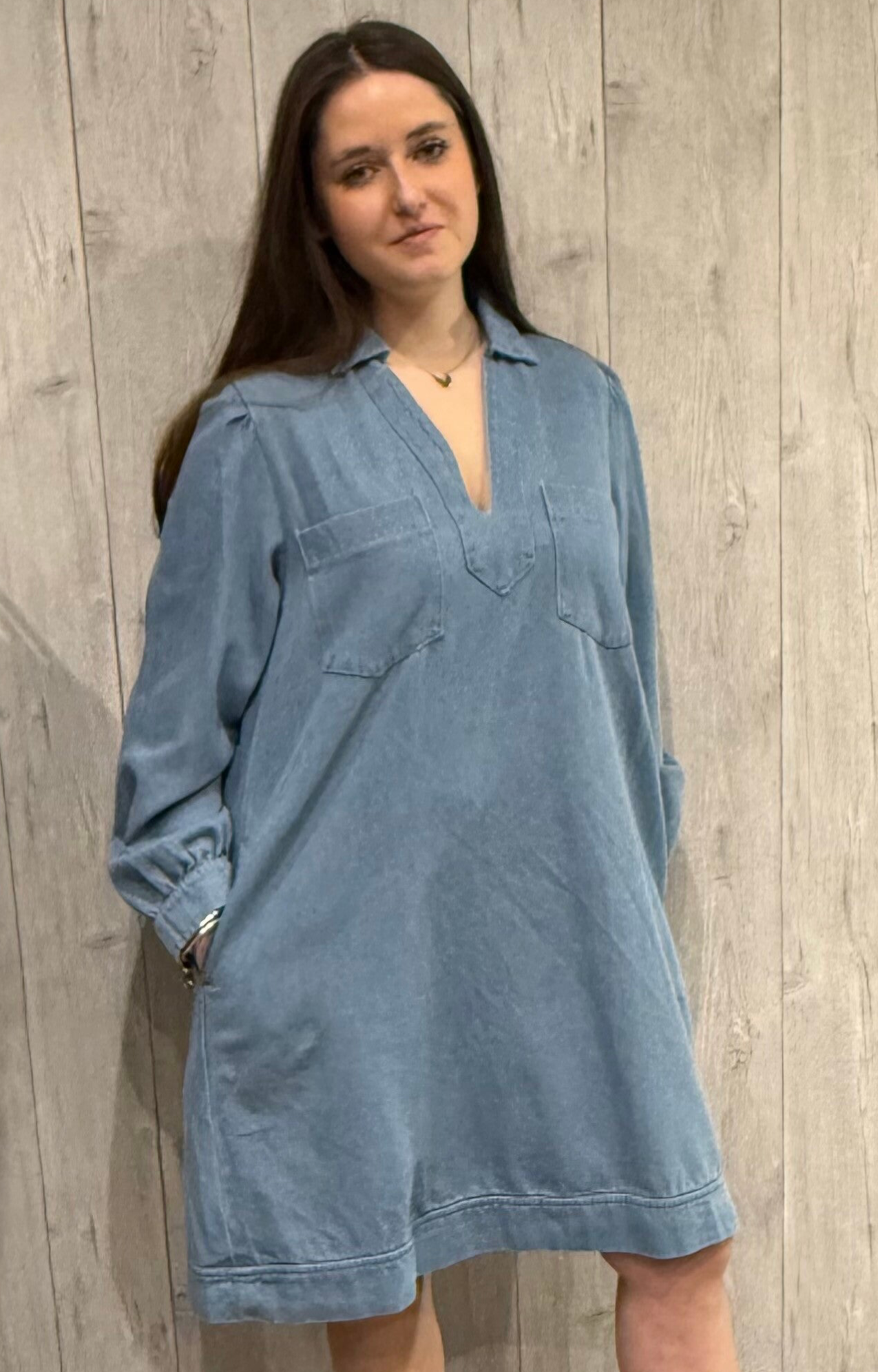 Robe en jean