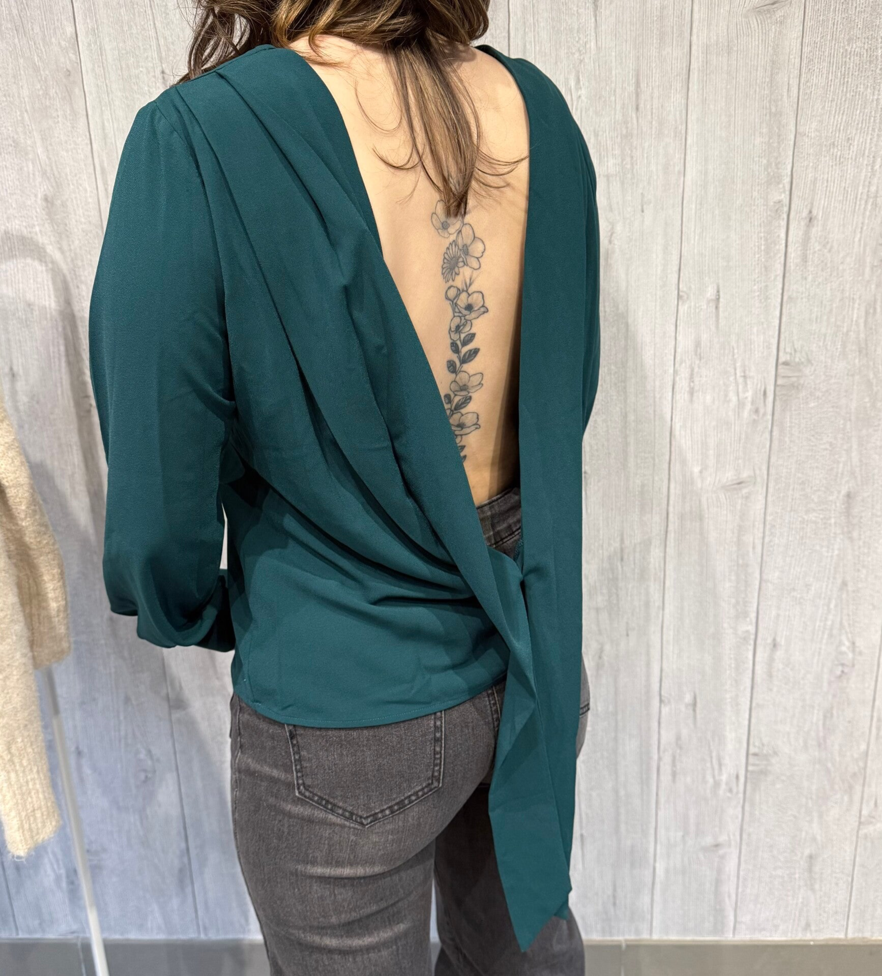Blouse verte